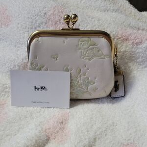 Coach Bambi Kisslock Coin Purse